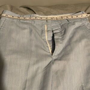 Vintage baby blue dress pants 30x30